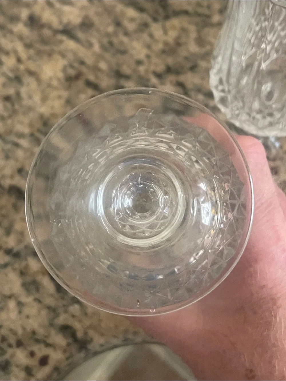 CRISTAL D’ARQUES “LONGCHAMP” 12 oz CRYSTAL ICED TEA GOBLETS/GLASS x2